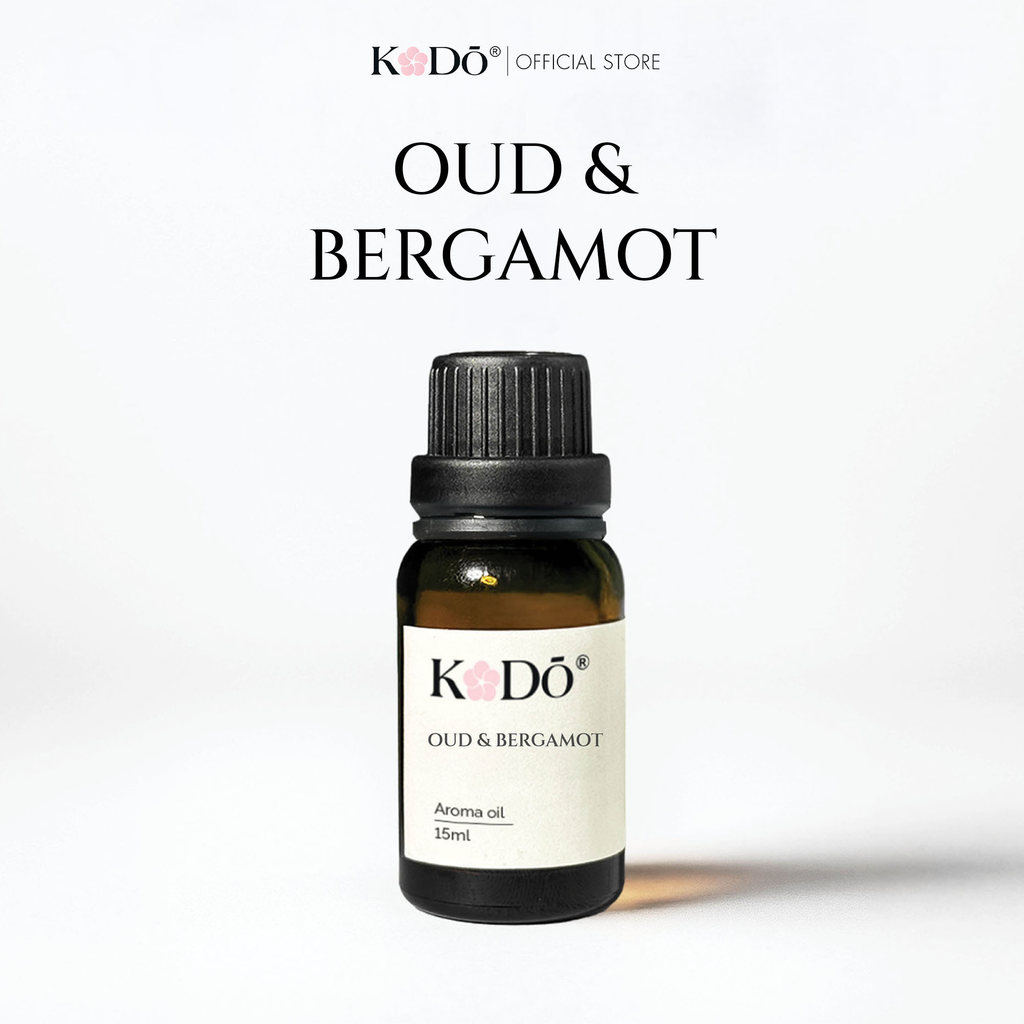 Tinh Dầu Nước Hoa KODO Oud & Bergamot - Tinh Dầu Xông Phòng Hương Cam Thảo Mộc Thanh Lịch, Sang Trọn