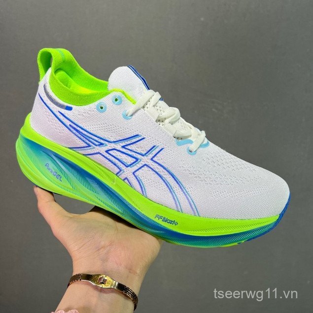 Giày chạy bộ nam Asics Asics Gel Nimbus 26 Nimbus 27 Giày thể thao hấp thụ sốc L1JD T8KI