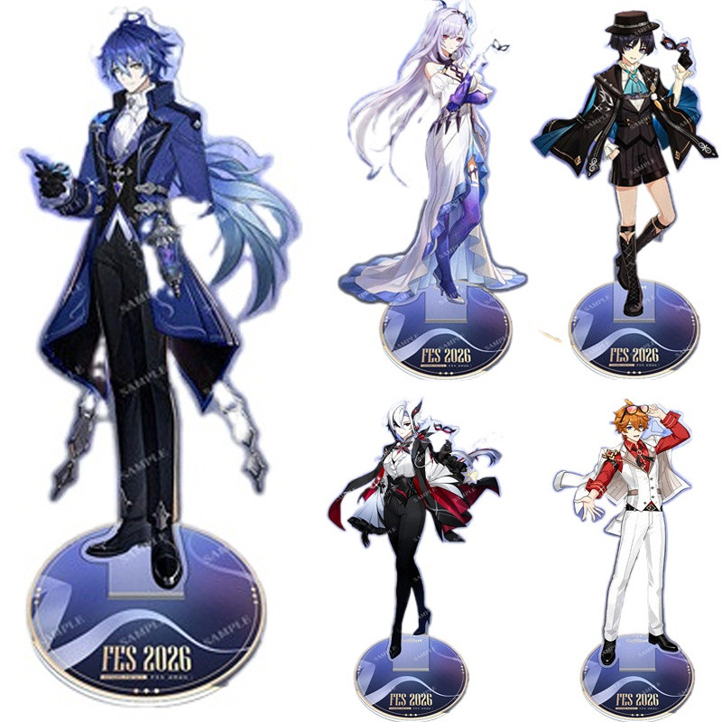 Game HoYo Yuanshen Impacting Nod-Krai     Arlecchino Wanderer Acrylic Standee Aino Lauma Flins Carto