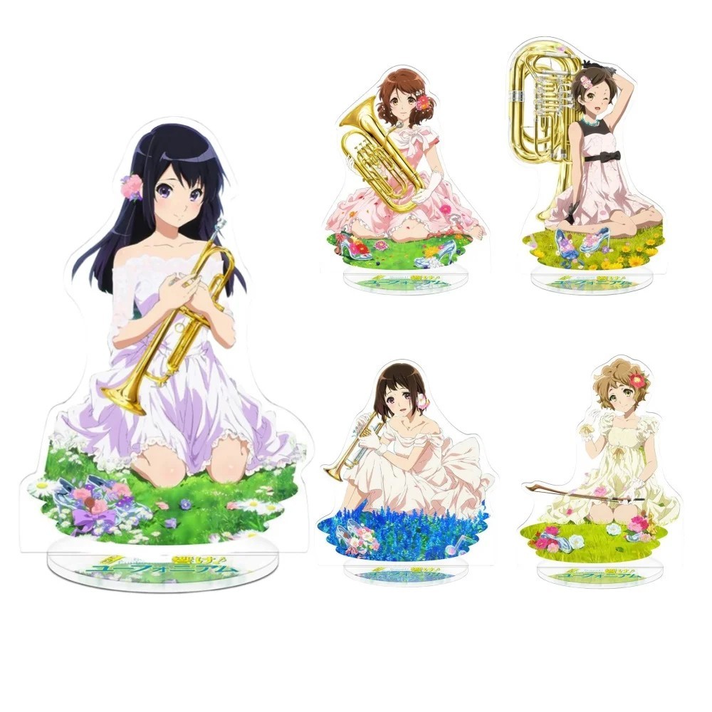 Standee anime Hibike Euphonium mô hình mica nhân vật Kumiko Reina Hazuki trang trí bàn học quà tặng 