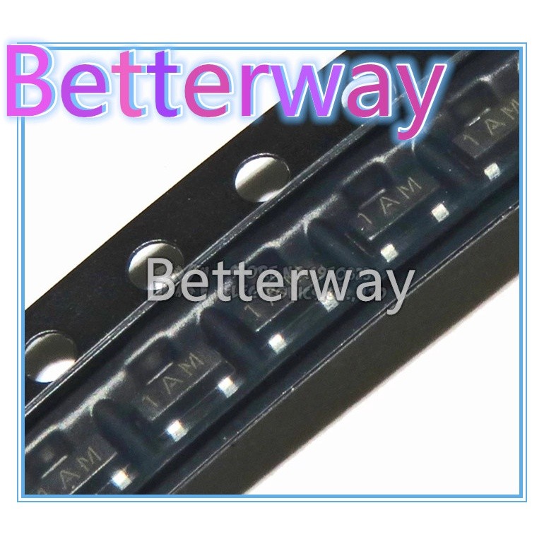 100 CÁI MMBT3904 2N3904 SOT23 3904 SOT SMD SOT-23 SOT23-3 1AM bóng bán dẫn Mới Betterway