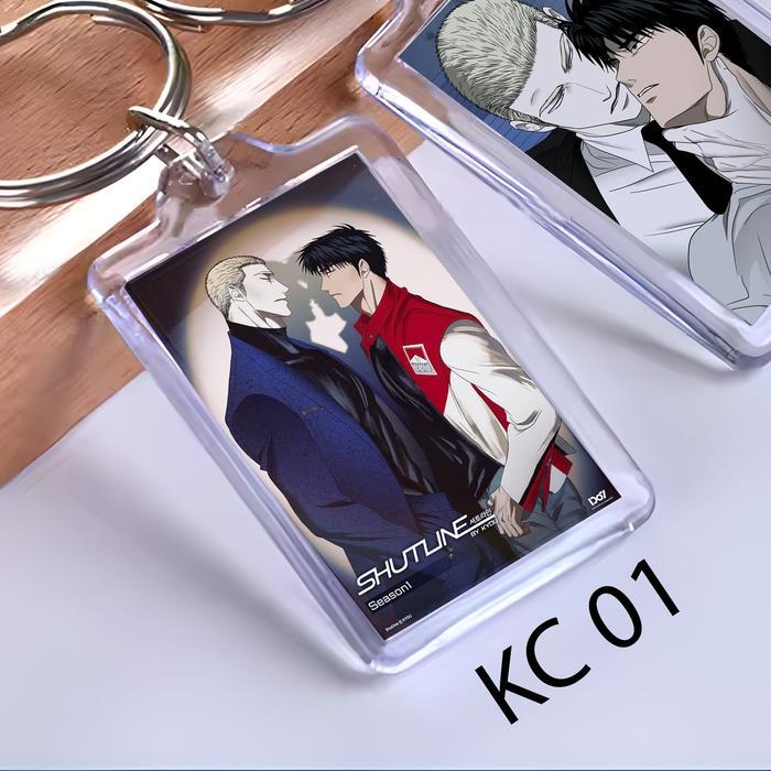 Keychain Manhwa Shutline Jake Gillan x shin - Ganci manhwa - Gantungan Kunci -jake gillan - KC01