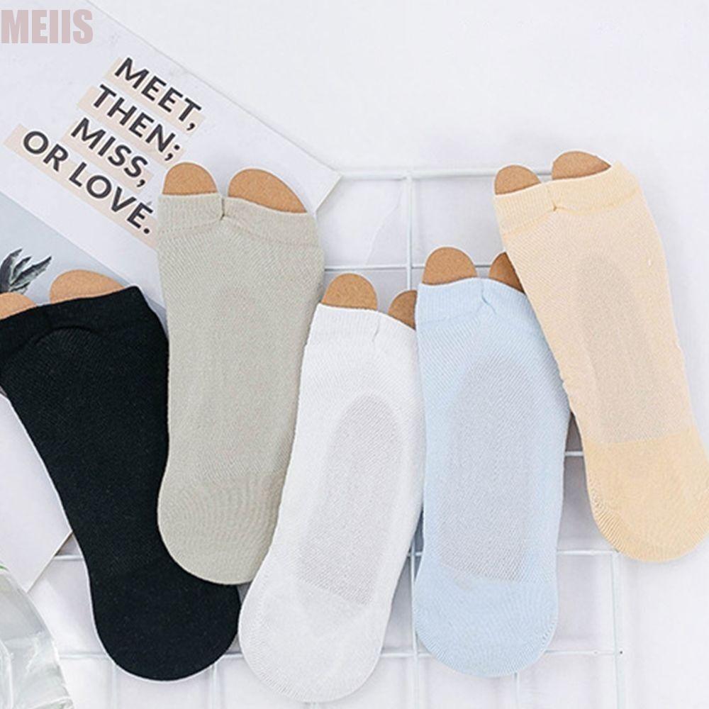 Tất MEIIS miệng cá Cotton thoáng khí, size EUR 35-40