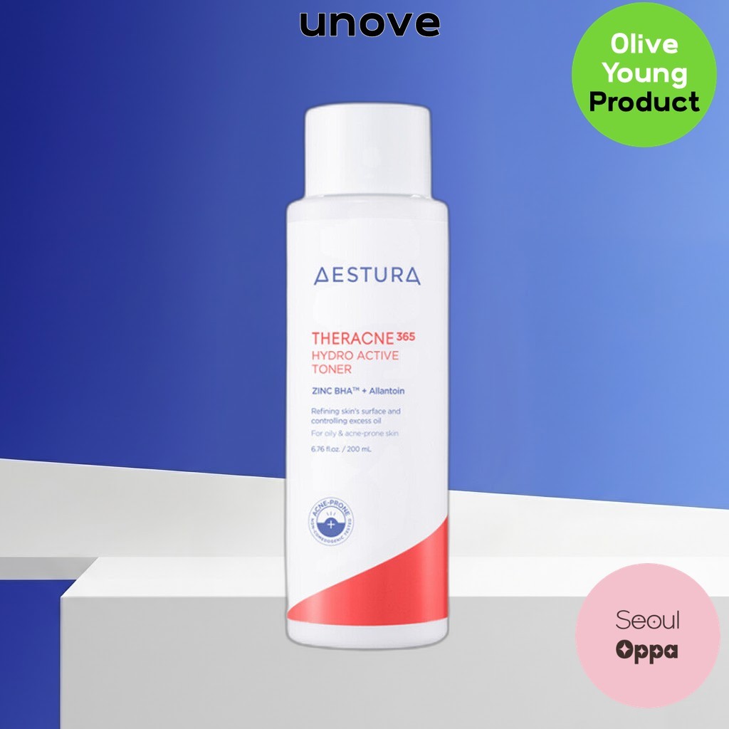 [aestura] Mực Theracne Hydro Active 200ml / Mực Hàn Quốc / Cân bằng da / Xác thực 100% của aestura