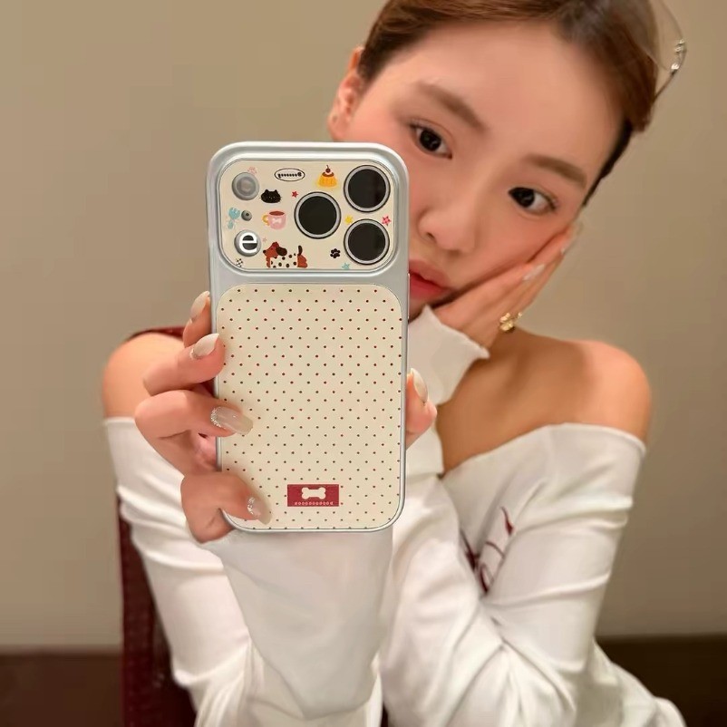 Phim Hoạt Hình Anime Xúc Xích Chó Da Ốp Lưng Điện Thoại iPhone 17 16 15 14 13 12 11 Pro Max X Xr Xs Max