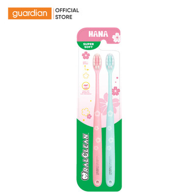 Bộ 2 Bàn Chải Đánh Răng Oralclean Hana Super Soft | Guardian Việt Nam