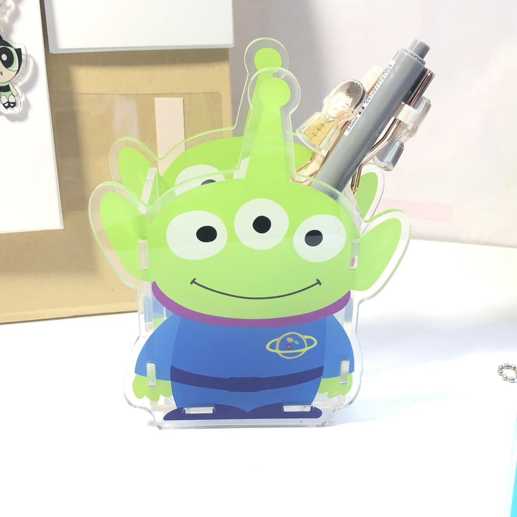 Câu Chuyện Đồ Chơi Acrylic Pacha Chó Bút Cao Cấp Ba Mắt Cub Bút Giữ Trái Tim Cô Gái #G3. 23b #