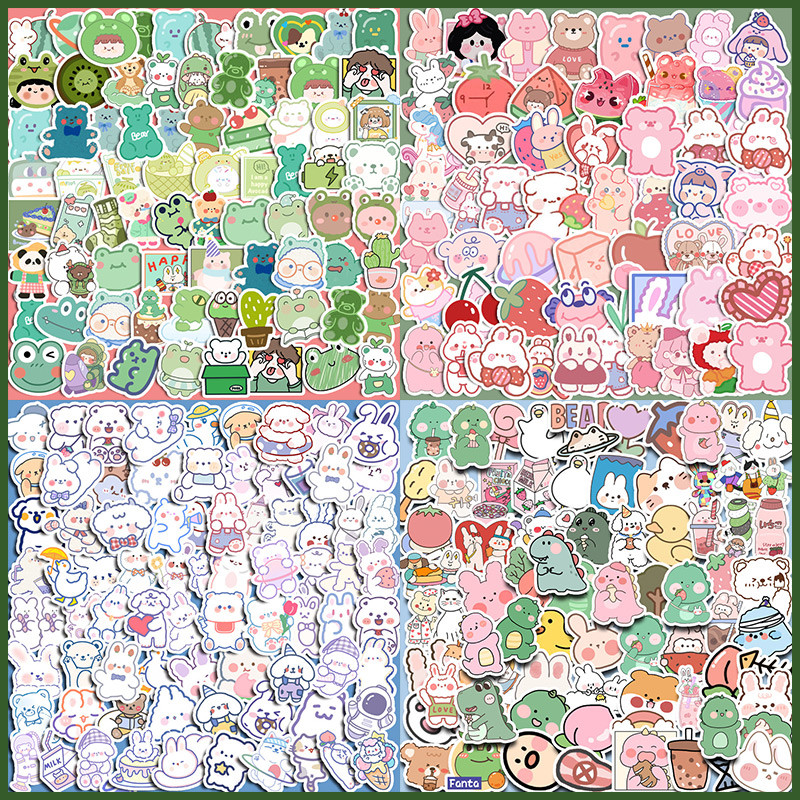 ChicPop Hình dán dễ thương hình dán cốc nước hình dán trang trí. sáng tạo hình dán sổ tay hình dán ố