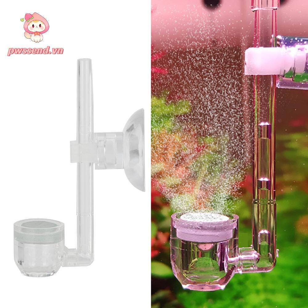 Máy phun CO2 PWSEND, Máy khuếch tán bong bóng cốc hút Máy phun CO2, Phụ kiện Kích thước nhỏ Hoạt độn