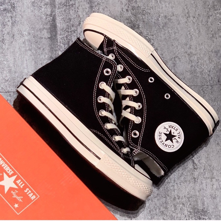 Converse Chuck 1970s 1970s Cổ Điển Lông Cừu Lót Cao Cấp Giày Thể Thao Unisex Giày Thể Thao CCKZ
