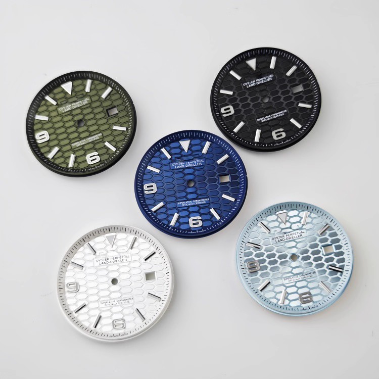 NH35 Dial S Đồng hồ cơ sửa đổi tiêu chuẩn Road Make Type Dial NH36 Case Đồng hồ lặn Sử dụng Kích thư