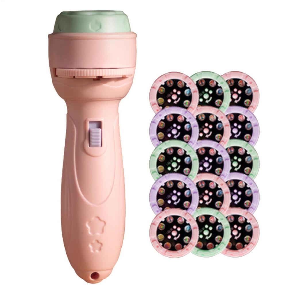 Flashlight Projector for Kids 120 Patterns Toy Flashlight Preschool Learning Educational Toys Cartoo