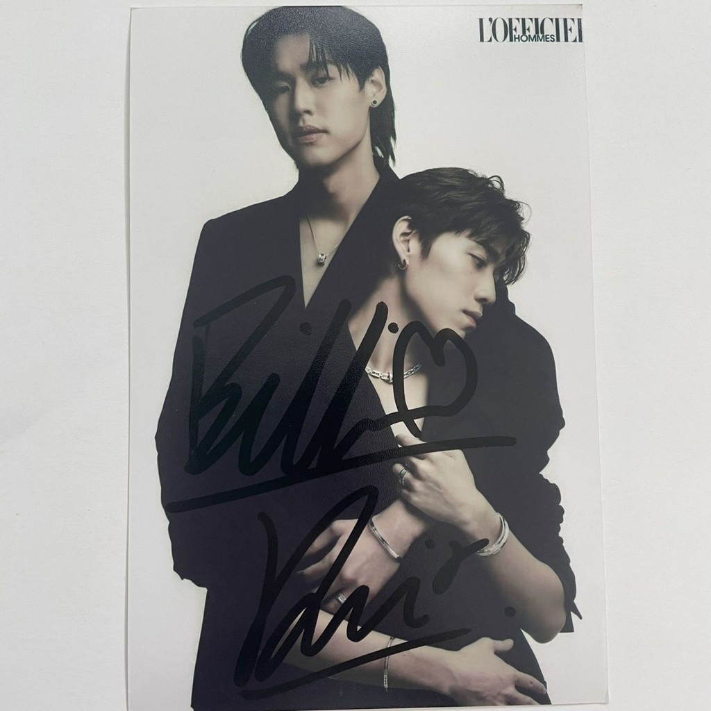 Bkpp Autograph Ảnh Kinkrit Kinkrit Thái Phim Truyền Hình Chữ Ký Ảnh Bốn Kỳ Nghỉ Hè Phúc Lợi 3.27