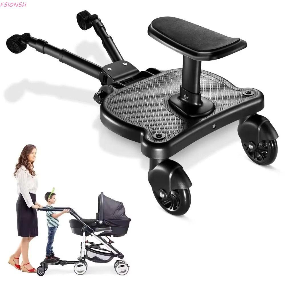 FSIONSH Xe Đẩy Bàn Đạp Adapter, 2 Trong 1 Ngồi Và Đứng Xe Đẩy Đa Năng Đứng Ban, Phụ Kiện Cho Bé Thoả