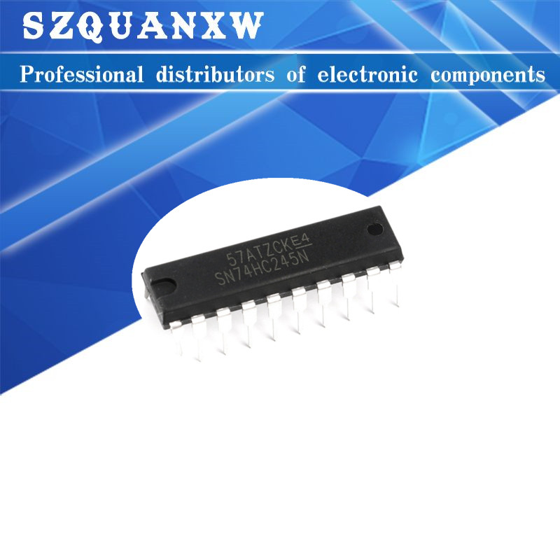 10 SN74HC245N DIP 74HC245N DIP-20 74HC245 SN74HC373N SN74HC244N SN74HC377N SN74HC374N SN74HC574N SN7