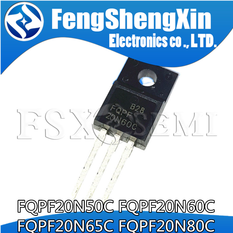 10 Chiếc FQPF20N60 TO220 20N60 20N60C FQPF2060C FQPF20N60C TO-220 FQPF20N65 FQPF20N65C FQPF20N50 FQP
