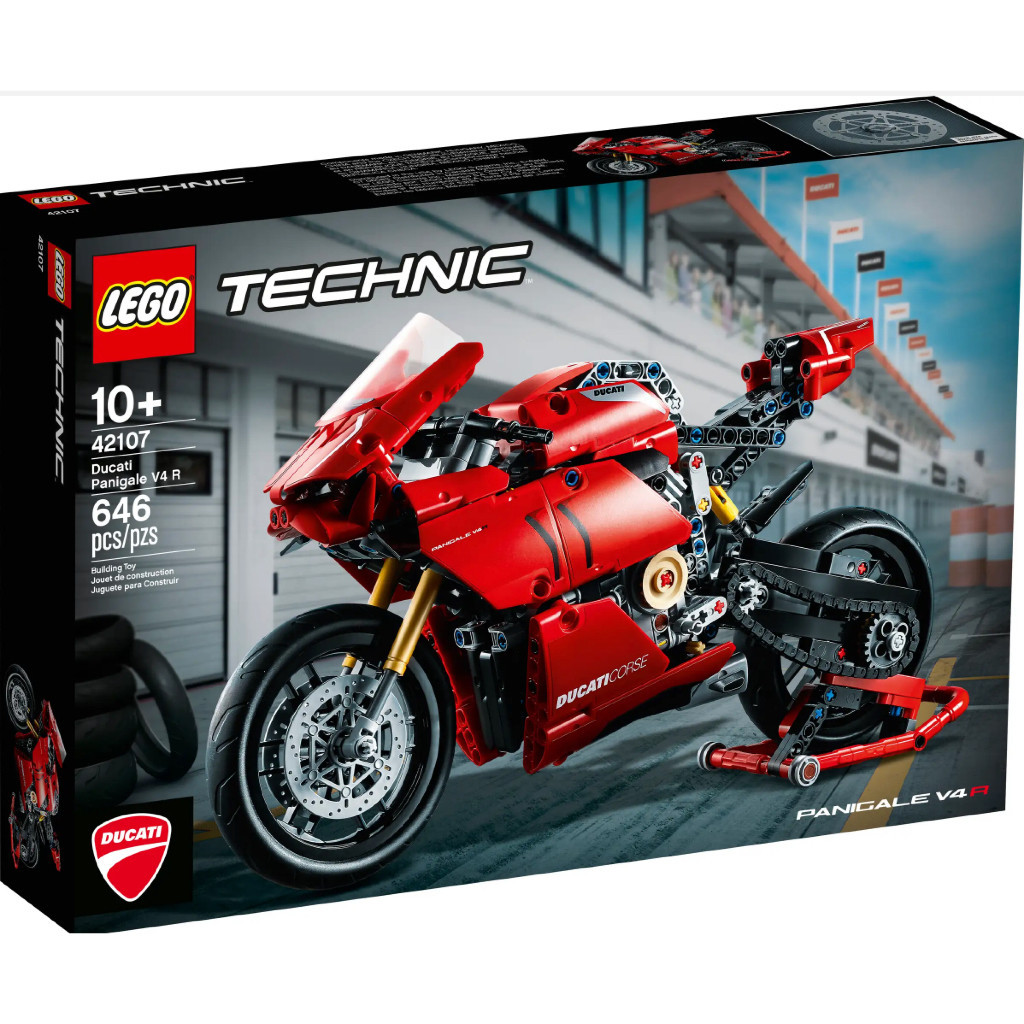 LEGO TECHNIC 42107 Đồ Chơi Lắp Ráp Xe Đua Ducati Panigale V4