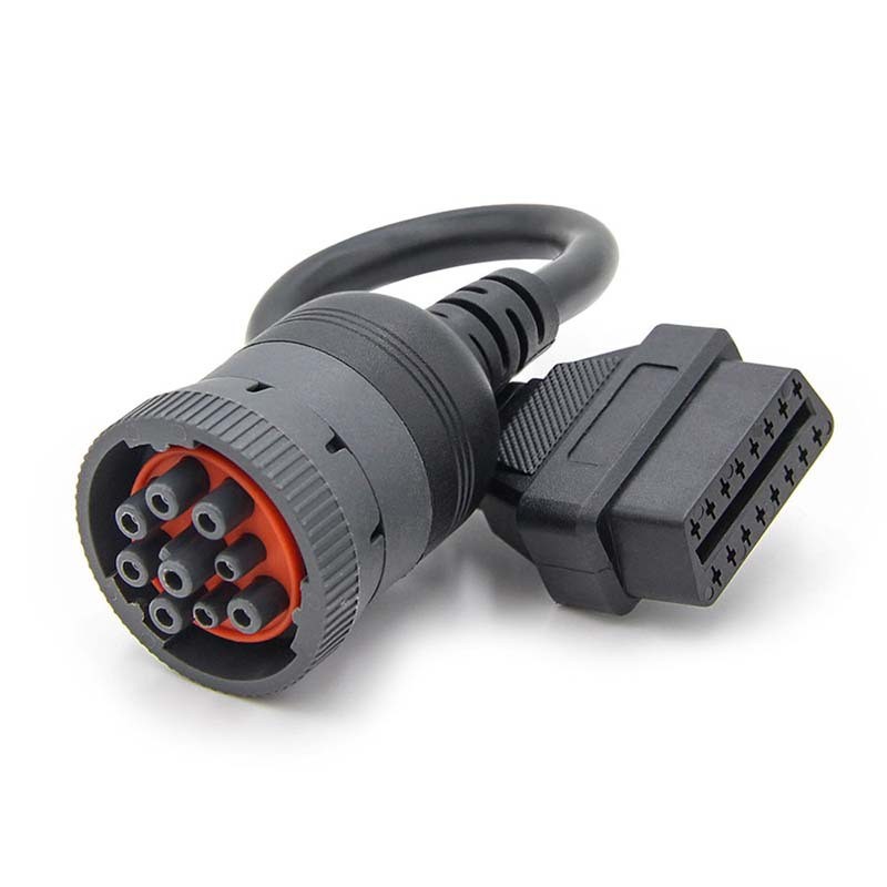 Cáp Dechi 9pin sang OBD16pin Nữ 16 Pin Cho Cáp Nối Dài Nam J1939