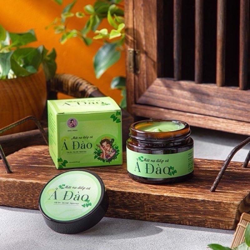 Mặt nạ diếp cá Ả Đào Làm mát, làm dịu da, giảm mụn trứng cá, mụn ẩn, mụn sưng đỏ