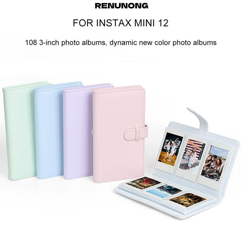Bộ sưu tập lưu trữ máy ảnh phim RENUNONG Vé 3 inch cho Fujifilm Instax mini 12