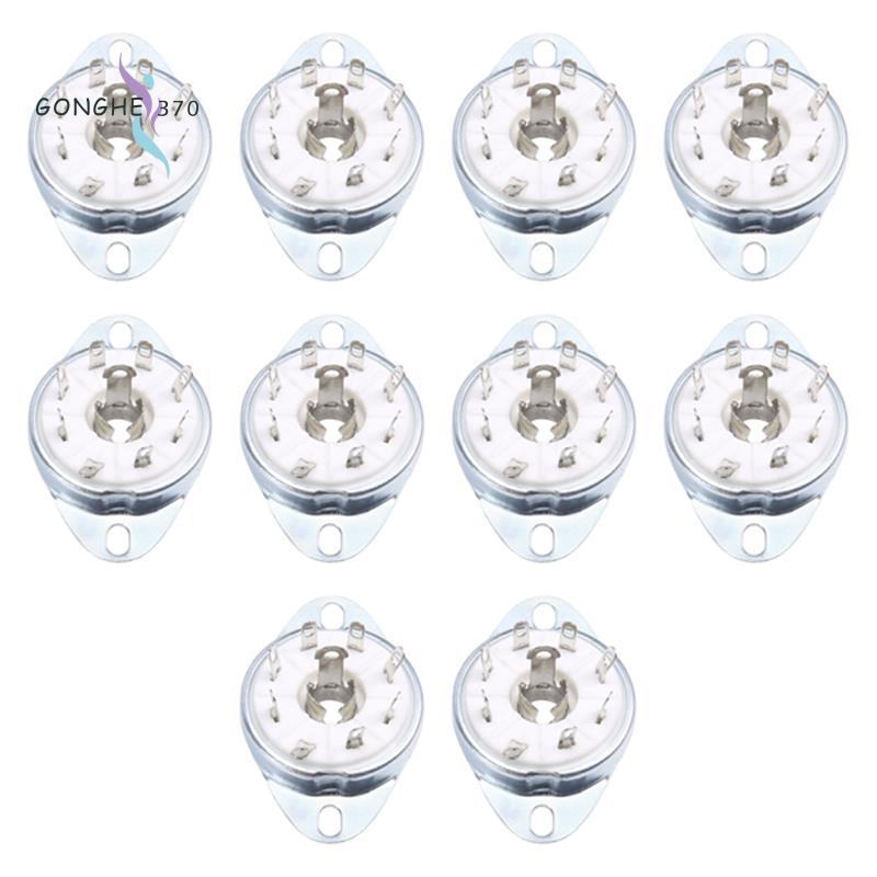 10 Chiếc 8PIN K8A Oct Ống Ổ Cắm Van Đế Cho EBL21 ECH21 4P1S 5B254 7N7 4J1S