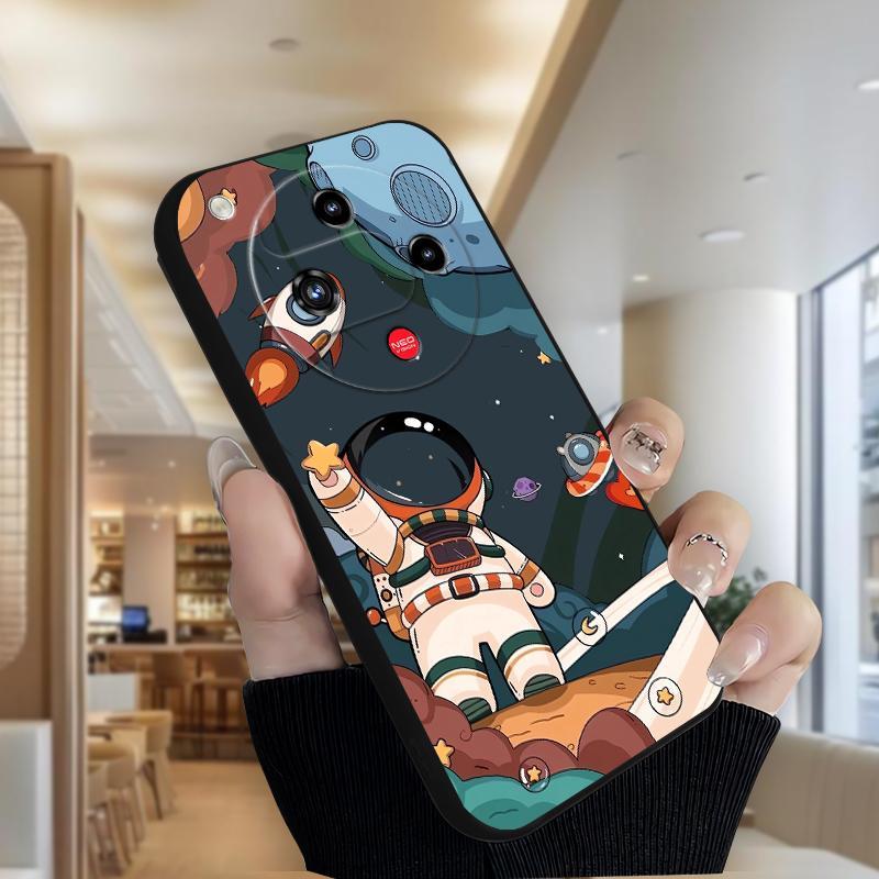 Ốp Lưng Cho ZTE Nubia Z70S Ultra Nubia Focus 2 Nubia RedMagic 10 Air Dễ Thương Phi Hành Gia Hoạt Hìn