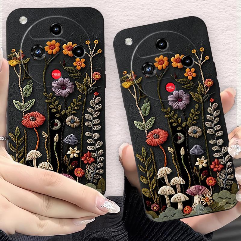 Ốp Lưng Cho ZTE Nubia Z70S Ultra Nubia Focus 2 Nubia RedMagic 10 Air Sáng Tạo Thiết Kế Hoa Ốp lưng Z