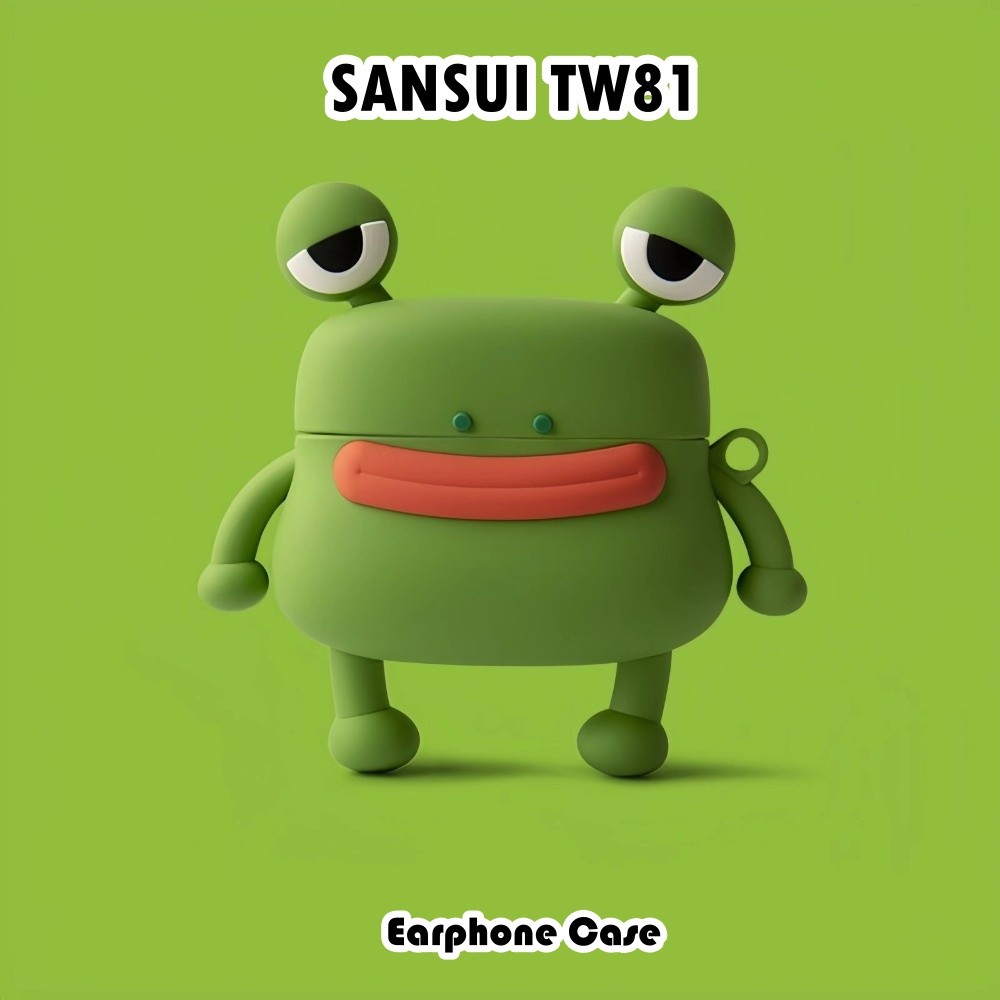 [Tùy chỉnh] Dành cho Ốp lưng SANSUI TW81 Vỏ tai nghe silicon mềm hoạt hình dễ thương