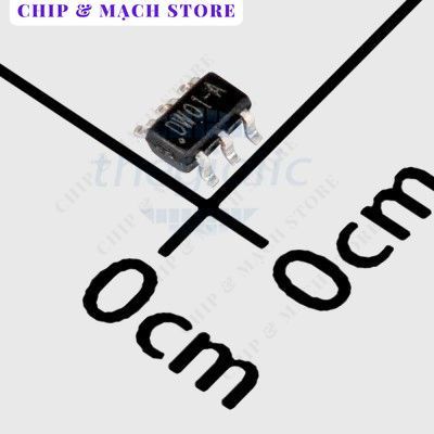 [20 Cái]- DW01A IC Bảo Vệ Pin 1 Cell SOT-23-6 Chip & Mạch Store