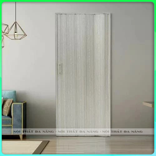 【Hỏa Tốc HCM】Cửa Nhựa Xếp Nhà Tắm, Nhà Vệ Sinh Màu Trắng, Vách Ngăn Cửa Xếp Nhựa, Hàng Cao Cấp Dày B