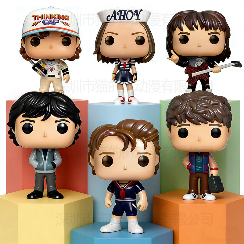 Stranger Things Hình Stranger Things 5 Phim truyền hình Mỹ POP Steve Robber Dastin Eddie Đồ trang tr