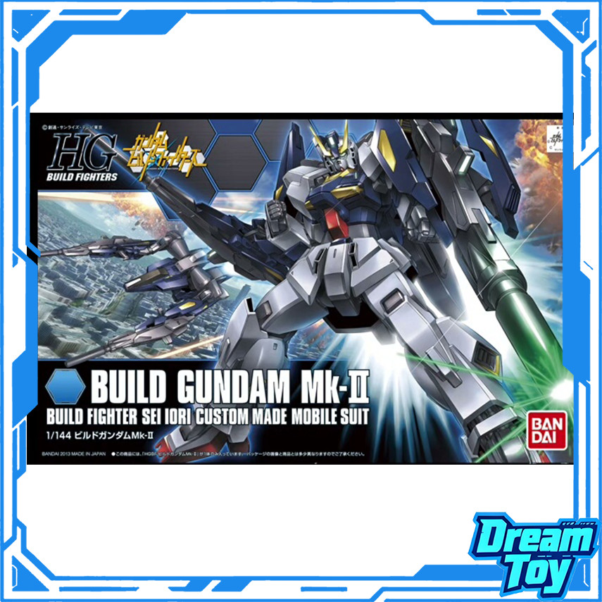 Bandai HG Build Gundam Mk-II – Tỉ lệ 1 / 144 | Máy bay chiến đấu xây dựng Gundam | Bộ mô hình tư thế
