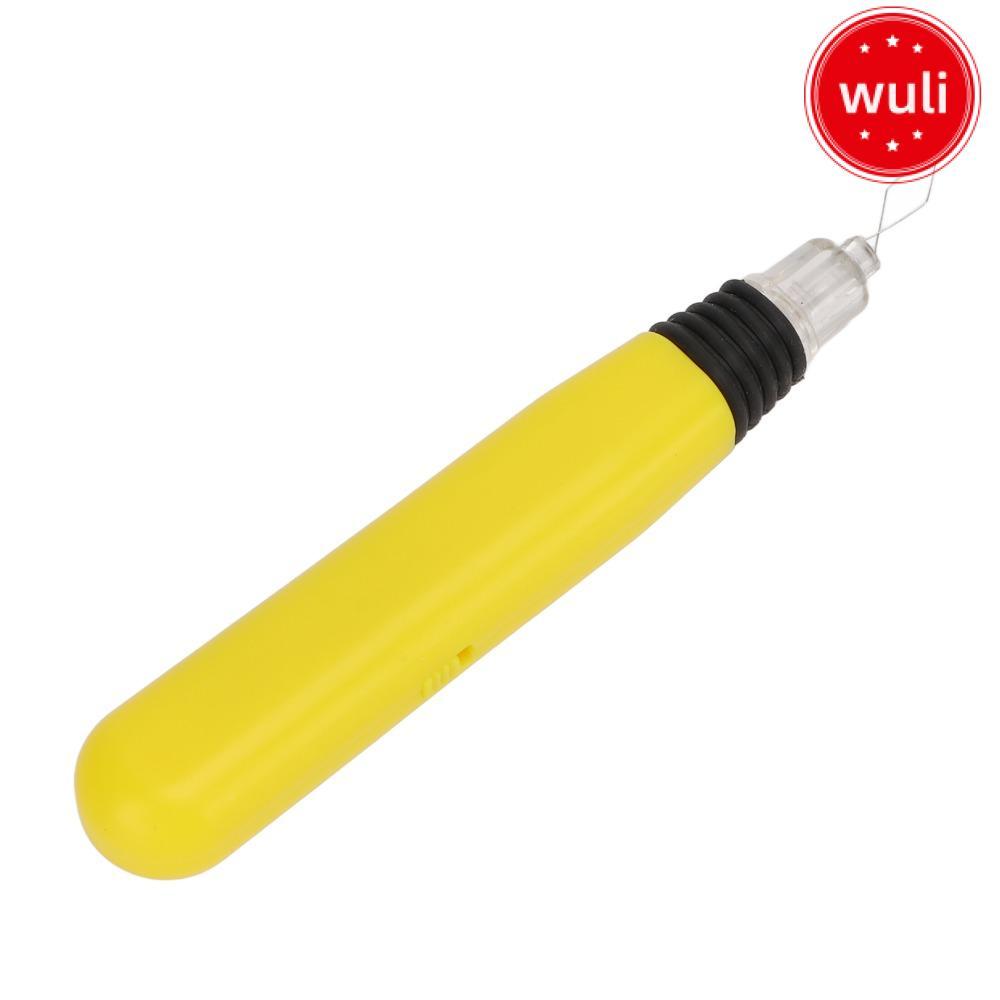 WULI LED Needle Threader, Nhựa Dễ Dàng Nắm Được Chiếu Sáng Threader, Dụng Cụ May 5.5 Inch Dây Mềm Ch