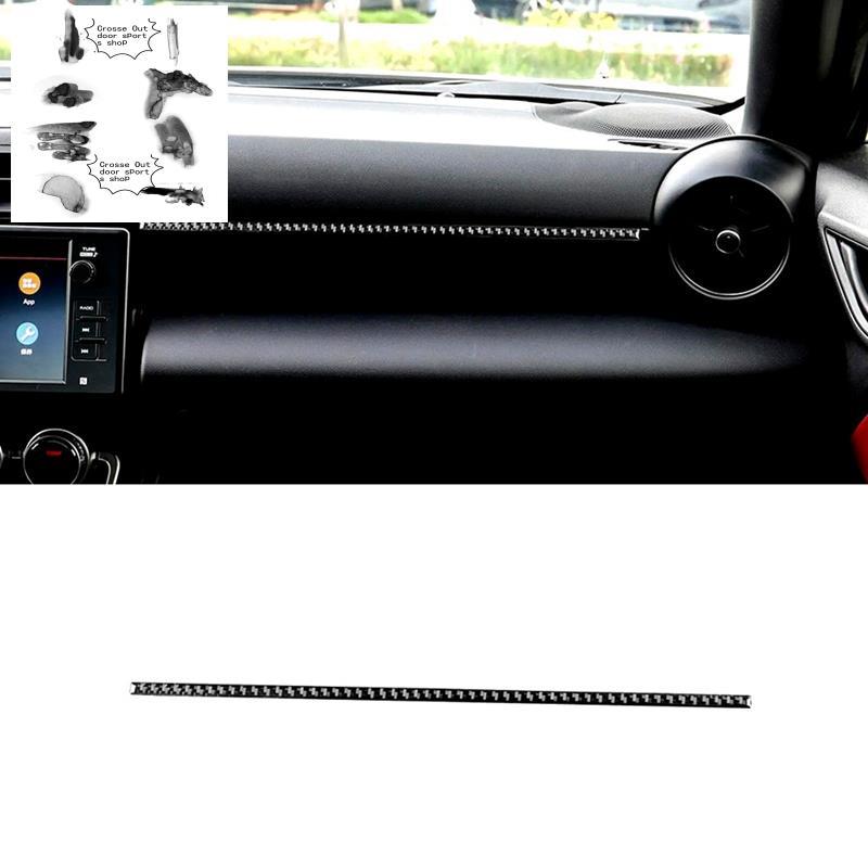 Phụ Kiện Nội Thất Sợi Carbon Co-Pilot Bảng Điều Khiển Dải Viền Miếng Dán Cho BRZ GR86 2022-2025