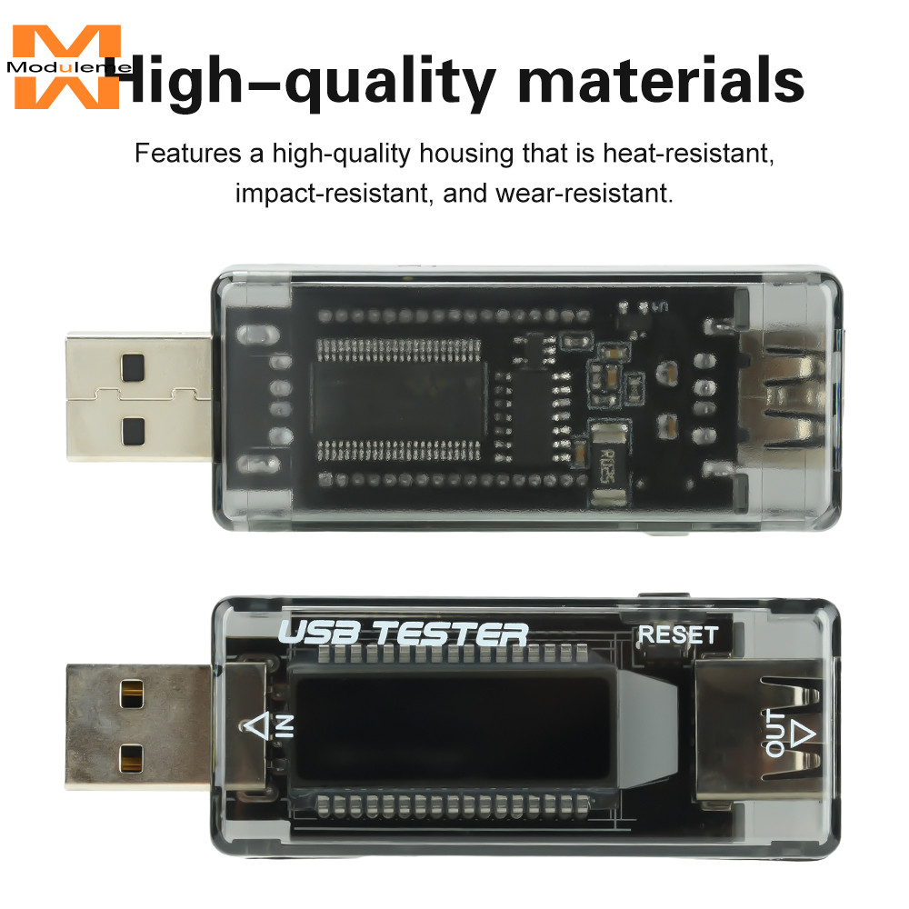 Máy kiểm tra điện áp và dòng điện USB KWS-V20 KWS-V21 với màn hình hiển thị LCD