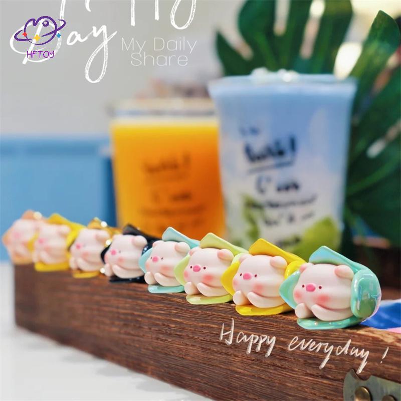 HFTOY Lo Âu Heo Con -beans Series Nhân Vật Hộp Bí Ẩn Đồ Chơi Trang Trí ~