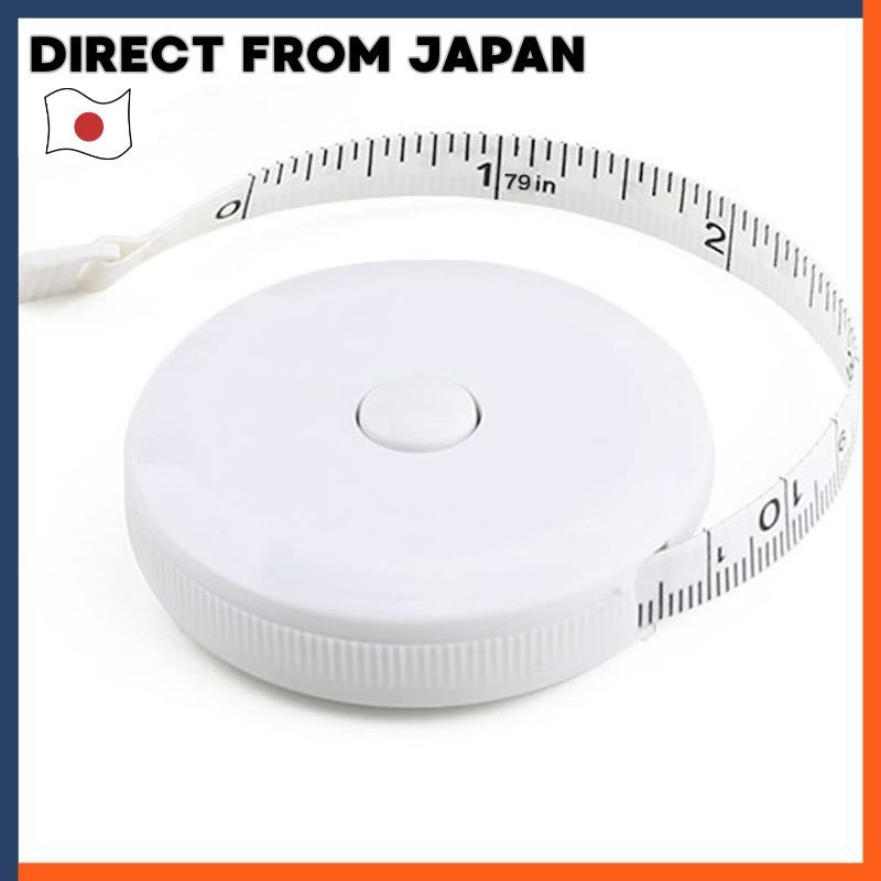 ShotR Measuring Tape 2m Sewing Tailoring Ruler Tape Measure 200cm 79inch Double-Sided Scale Auto Ret