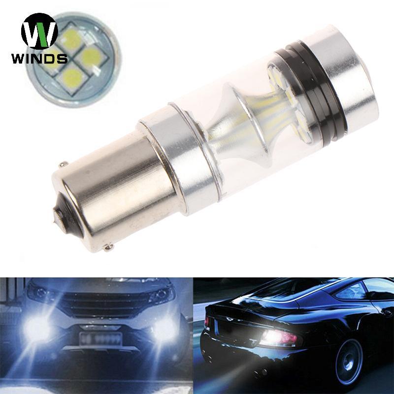 ODS White P21W BA15s 1156 LED Canbus Baup Đèn đảo chiều OD