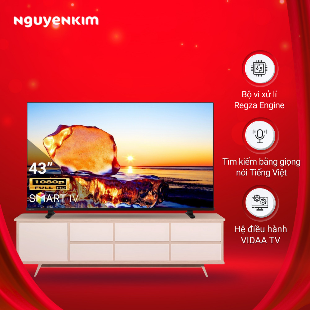 Smart Tivi Toshiba Full HD 43 inch 43E31MP