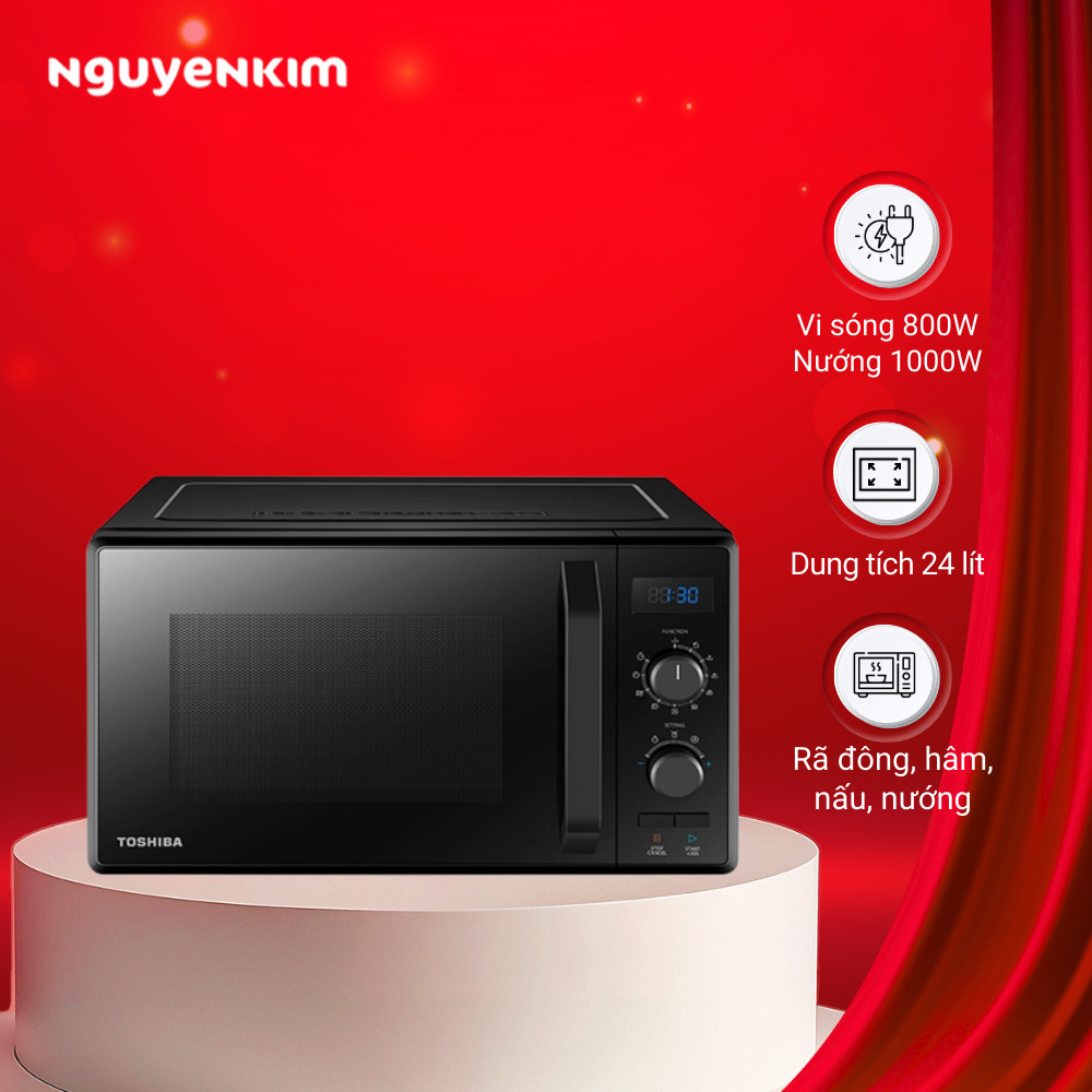 Lò vi sóng Toshiba MW2-AG24PC(BK)
