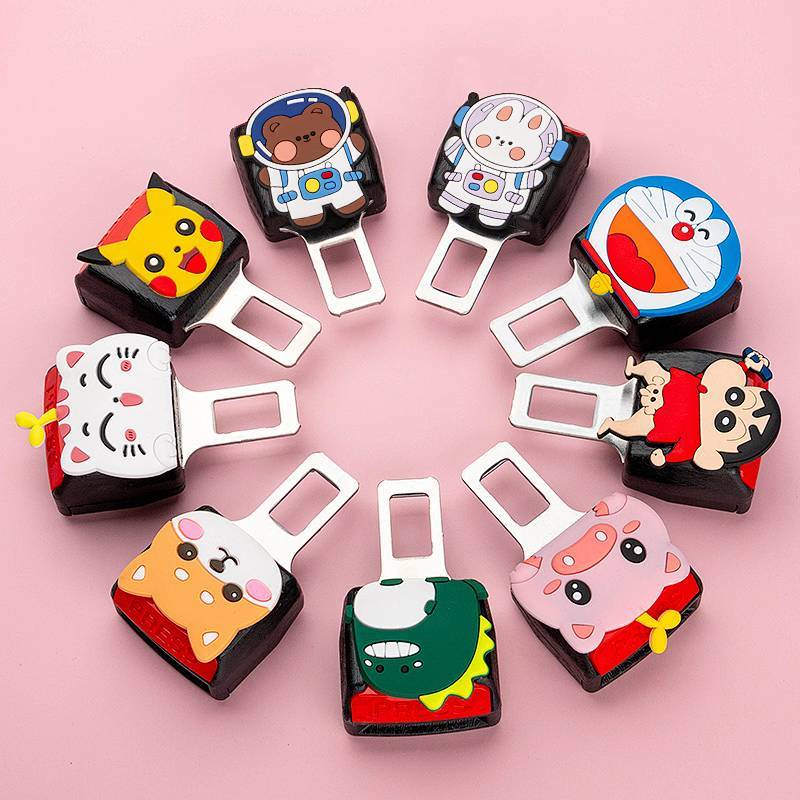 Car Safety Plug with Bayonet Plug Pin Extension Holder Cute Decorative Connector Interior Decoration