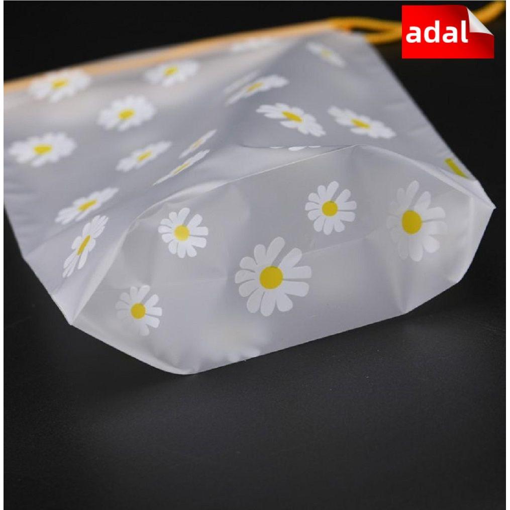 ADAL 1 Túi Dây Rút Có Thể Gập Lại Túi Bảo Quản Tổ Chức Nhà Lưu Trữ Matte Túi Bảo Quản