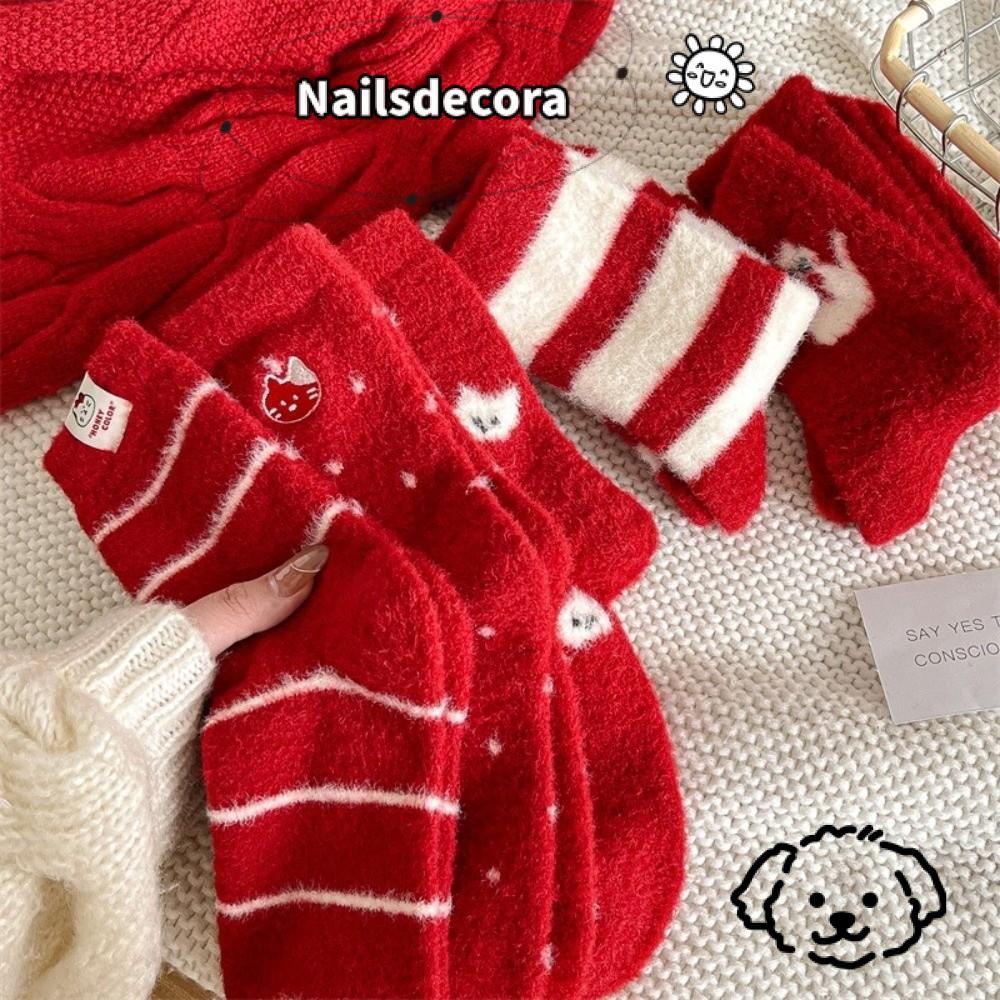 Tất nhung chồn NAILS, sang trọng nhiều lớp, mềm mại chống trượt dành cho mùa đông