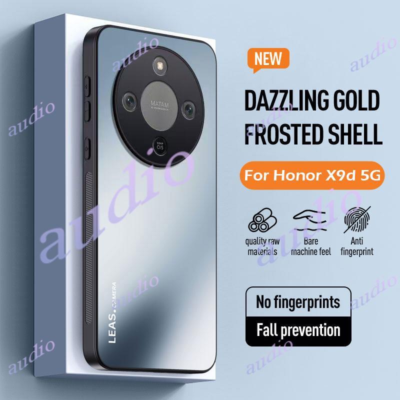 Honor X9d 5G Luxury AG Frosted Ốp Điện Thoại Dành Cho HONOR X9d X9D HonorX9d 5G 2025 Kim Loại Mờ Mềm