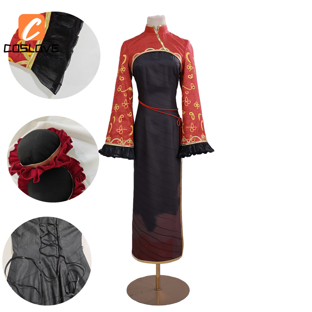 Anime Cosplay Outfit - Trang Phục Limbo Jia Xichun với Đầm Embroidered Set dành cho Phụ Nữ