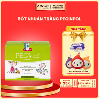 Bột Nhuận Tràng Buona PEGinpol Hộp 20 Gói/ Lọ 100g Hỗ Trợ Bé Đi Ngoài Dễ Dàng 