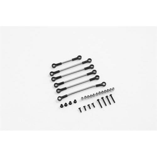 FMS FCX18 RC Cars RC Crawler RC Trucks Parts: Bộ thanh kim loại cho phụ tùng xe FCX18 Rc 1 / 18 Toyo