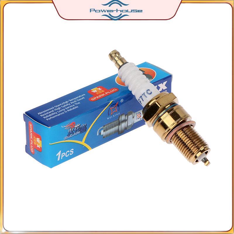 POWER Spark Plug F7TC cho máy phát điện Máy cắt cỏ Máy kéo Máy bơm nước Rototiller Go Kart Farm Phụ 
