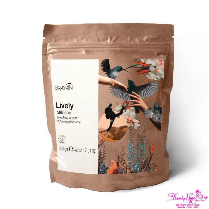 Bột tẩy Lively không Ammonia Free Bleaching Powder Nouvelle 500ml . TN