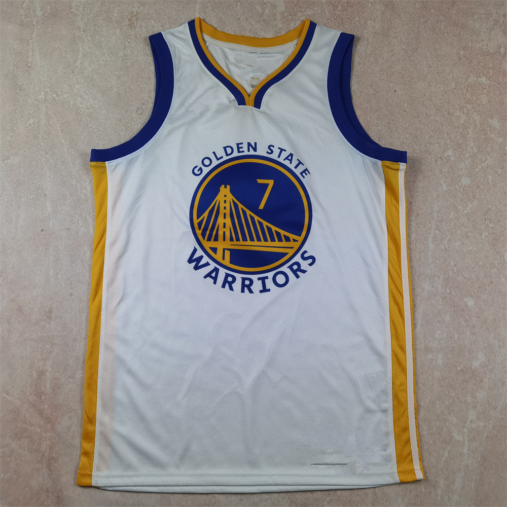 < Heat Team > Áo bóng rổ trắng số 1 7 ngọn đồi Hot Press